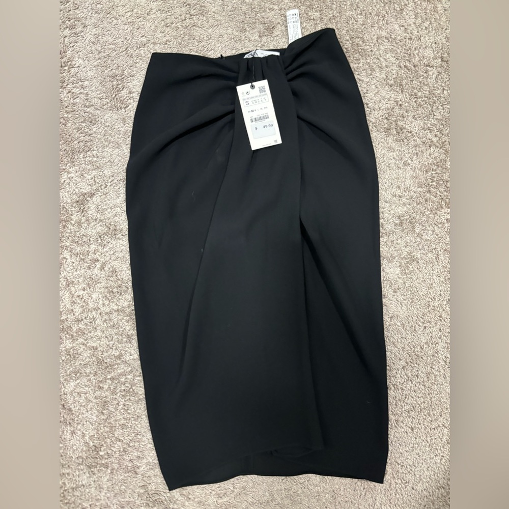 Zara black Pencil skirt